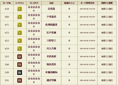 戦くじ12　極