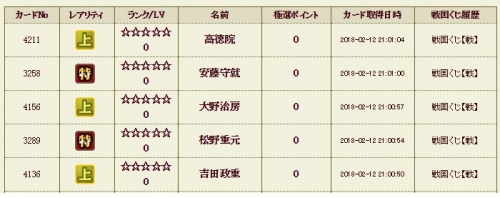 戦くじ16