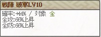 戦陣 破軍