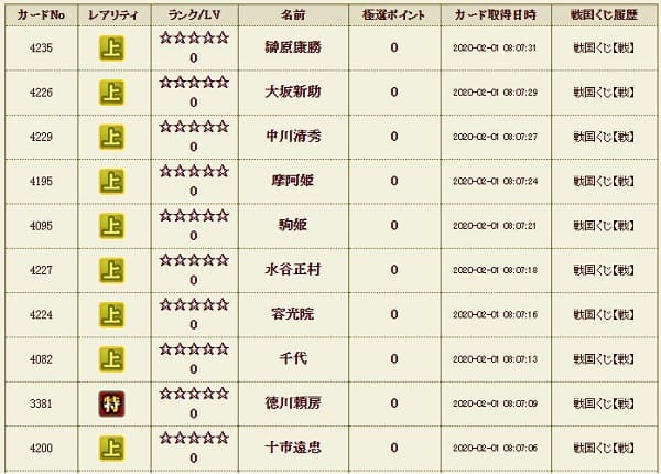 戦くじ12　メイン影