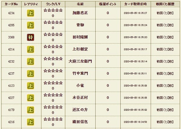 戦くじ2 本