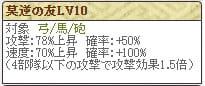 極　直江Lv10