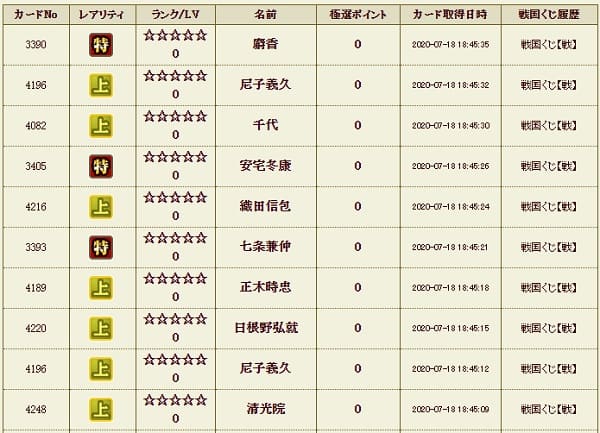 戦くじ718影