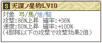 天　毛利Lv10