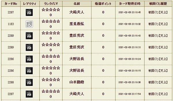 天上7 二日目2