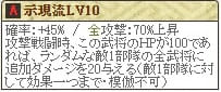 東郷Lv10