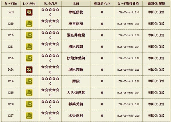 戦くじ618影