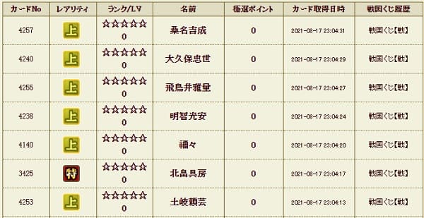 戦くじ817影