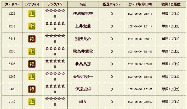 戦くじ906メンテメイン影