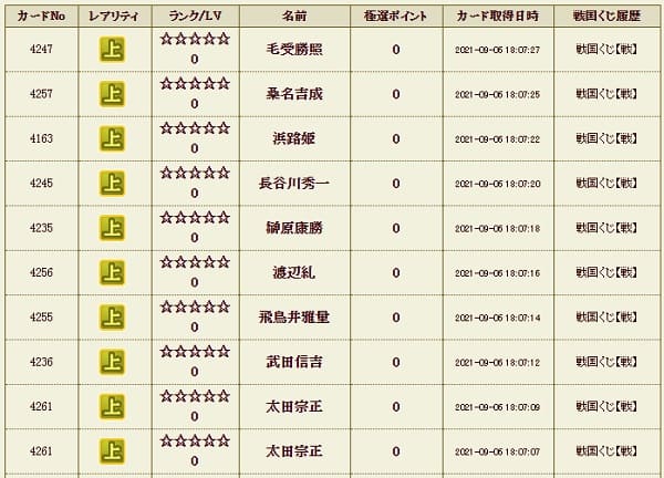 戦くじ906メンテ後1