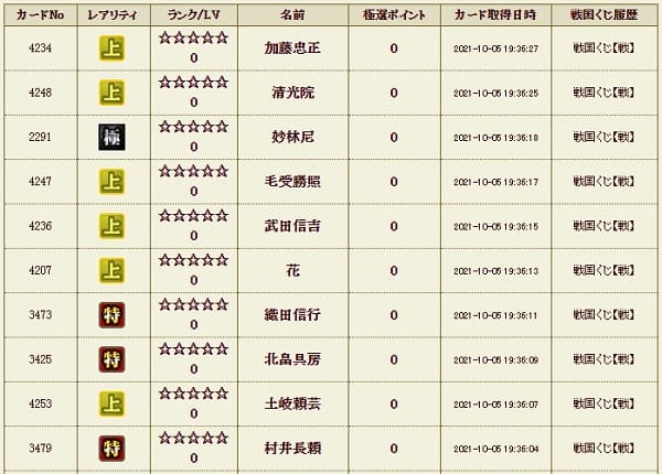 戦くじ1005メンテ後6