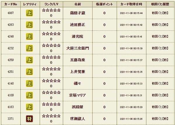 戦くじ1106　影